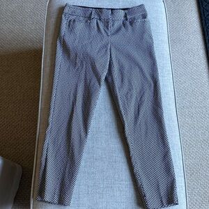 Black and White Patterned Pants